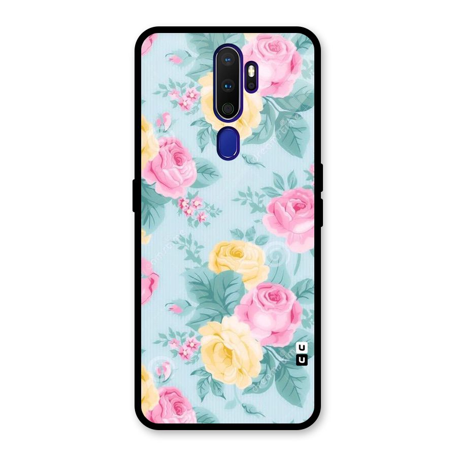 Vintage Pastels Glass Back Case for Oppo A9 (2020)