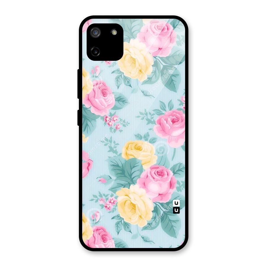 Vintage Pastels Glass Back Case for Realme C11