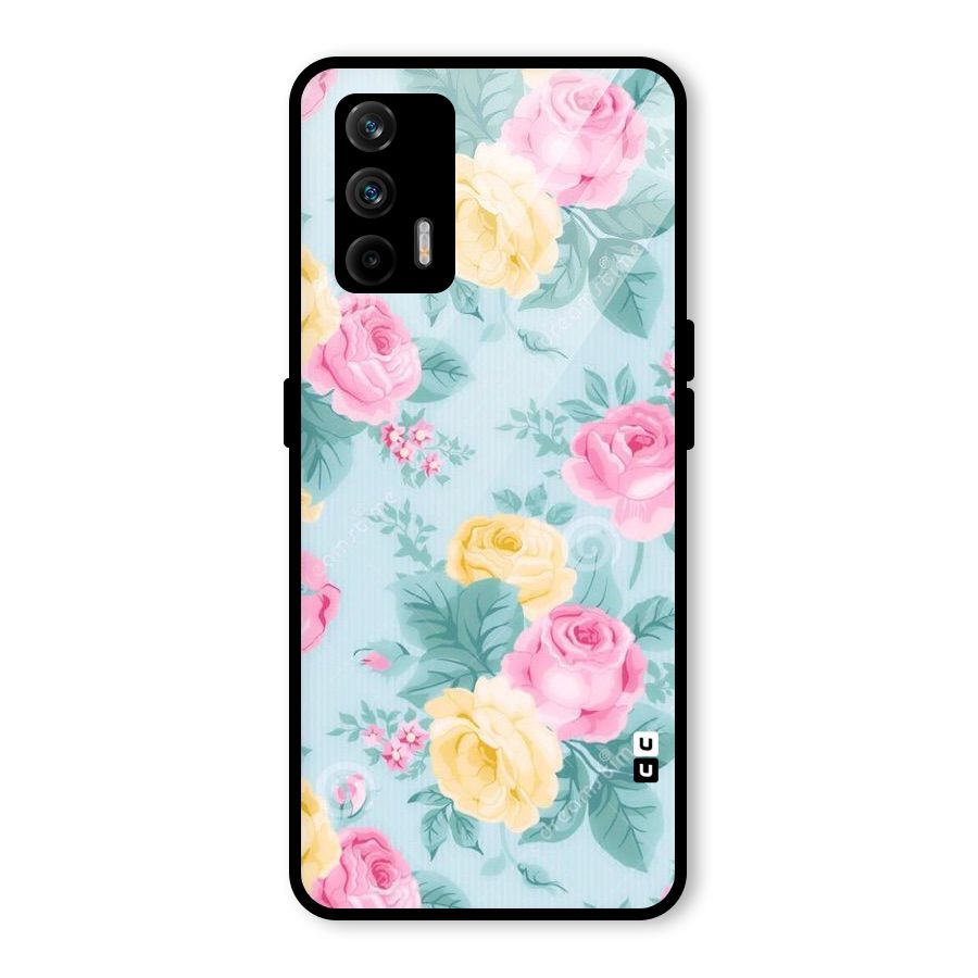 Vintage Pastels Glass Back Case for Realme GT 5G