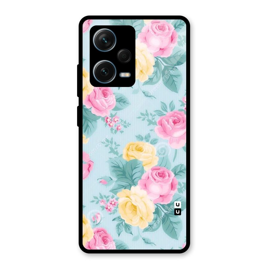 Vintage Pastels Glass Back Case for Redmi Note 12 Pro Plus 5G