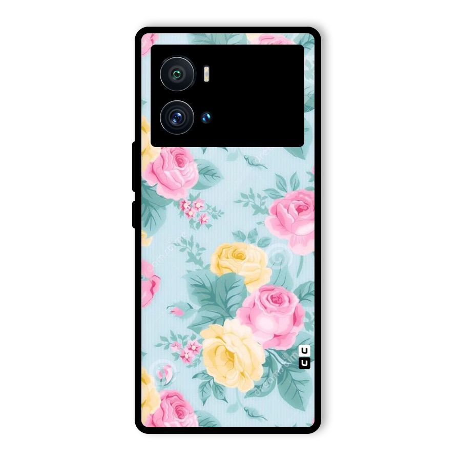 Vintage Pastels Glass Back Case for Vivo iQOO 9 Pro
