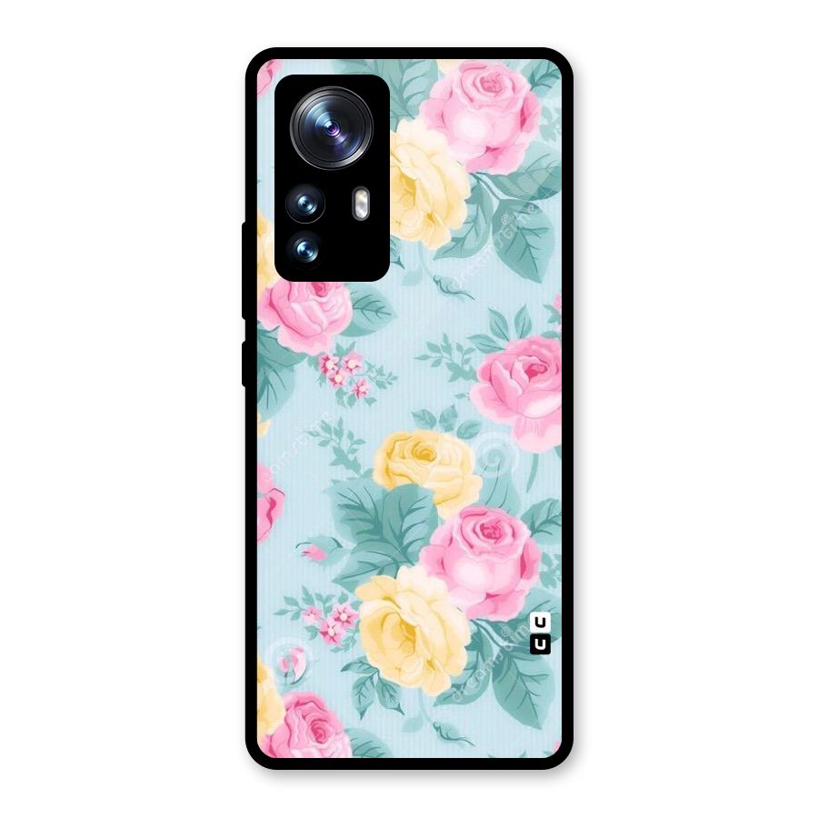Vintage Pastels Glass Back Case for Xiaomi 12 Pro