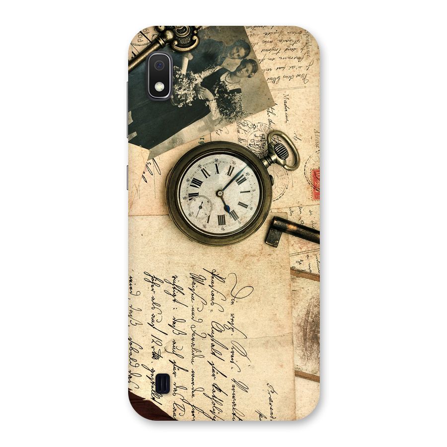 Vintage Post Cards Back Case for Galaxy A10