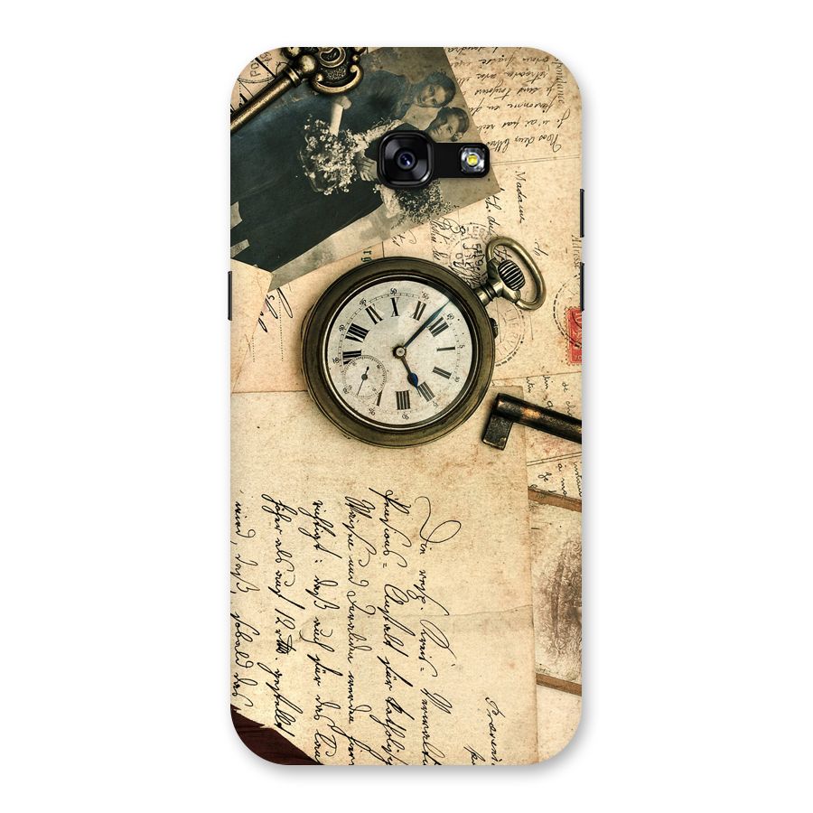 Vintage Post Cards Back Case for Galaxy A5 2017