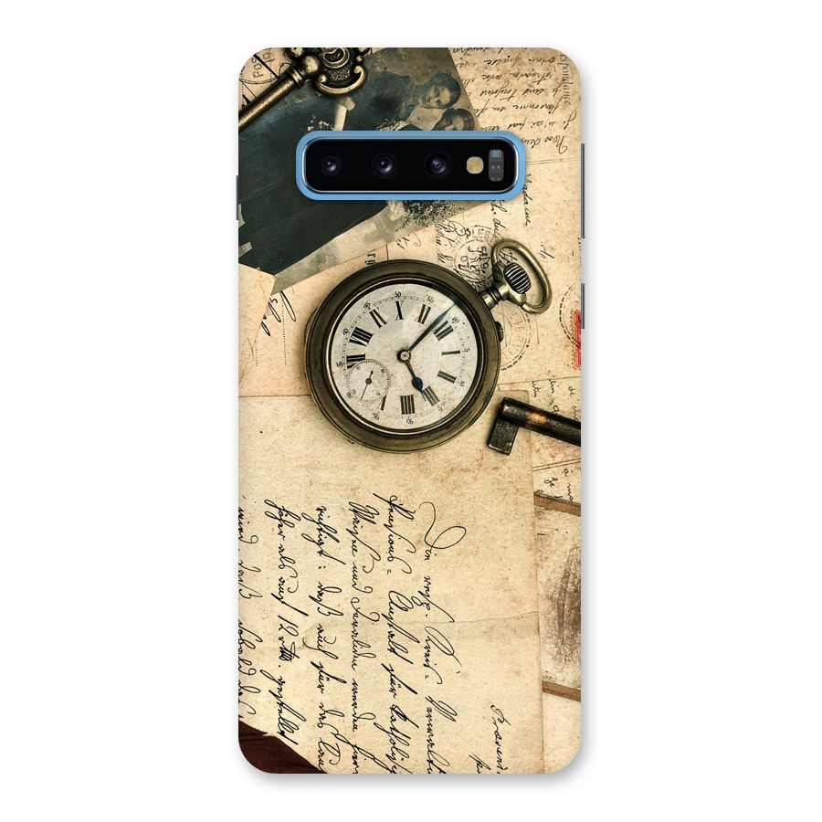 Vintage Post Cards Back Case for Galaxy S10