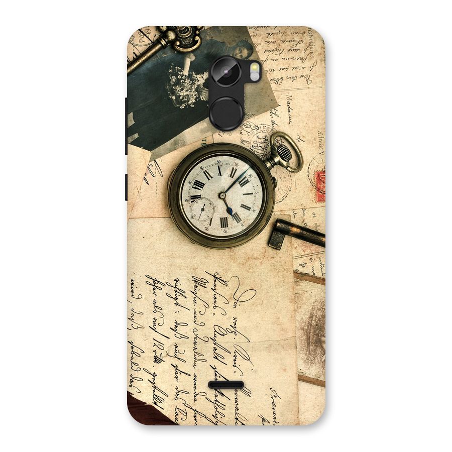 Vintage Post Cards Back Case for Gionee X1