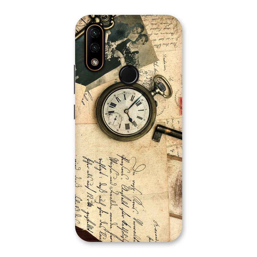 Vintage Post Cards Back Case for Lenovo A6 Note