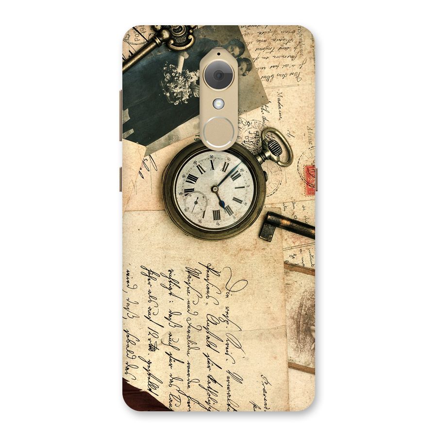 Vintage Post Cards Back Case for Lenovo K8