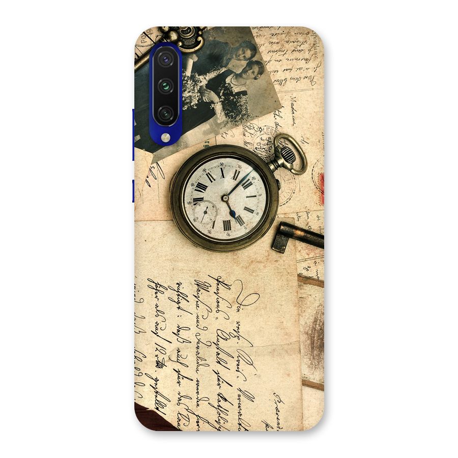 Vintage Post Cards Back Case for Mi A3