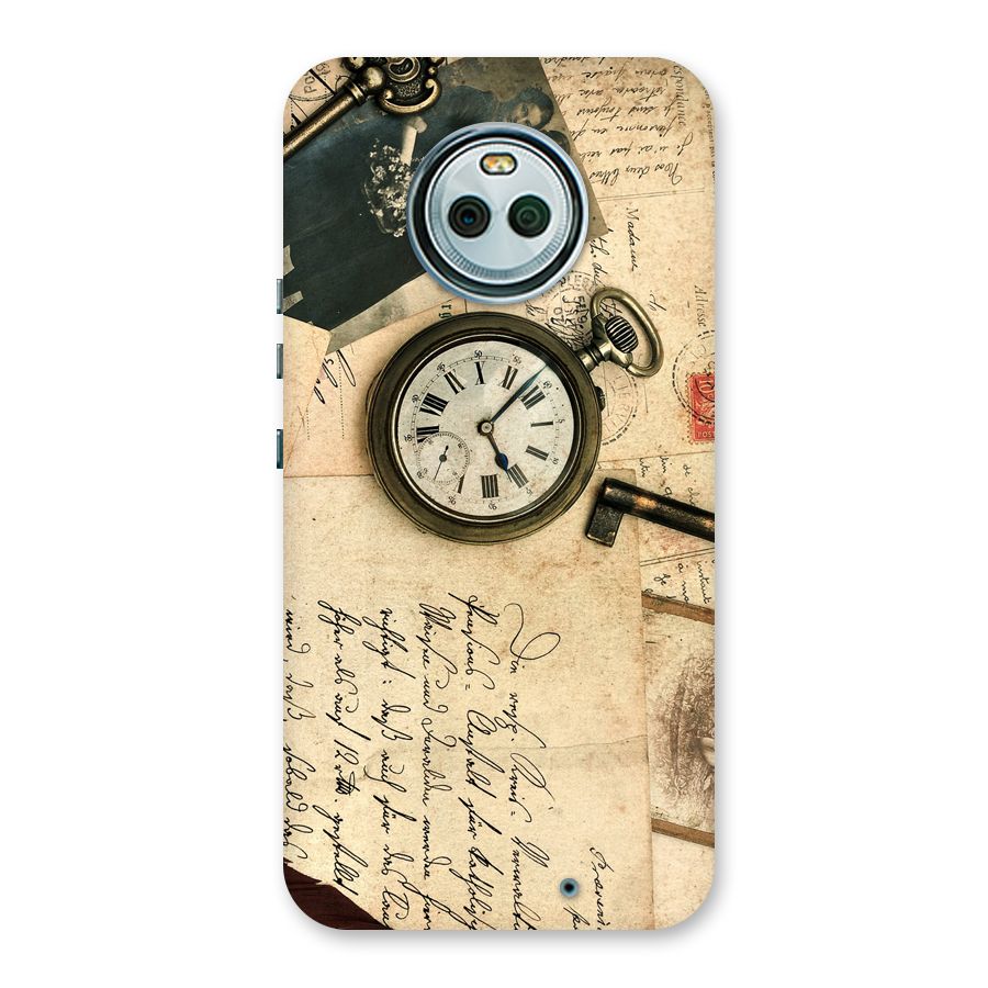 Vintage Post Cards Back Case for Moto X4