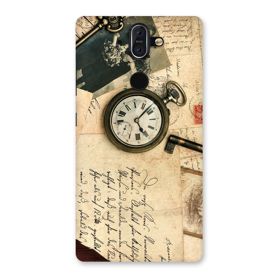 Vintage Post Cards Back Case for Nokia 8 Sirocco