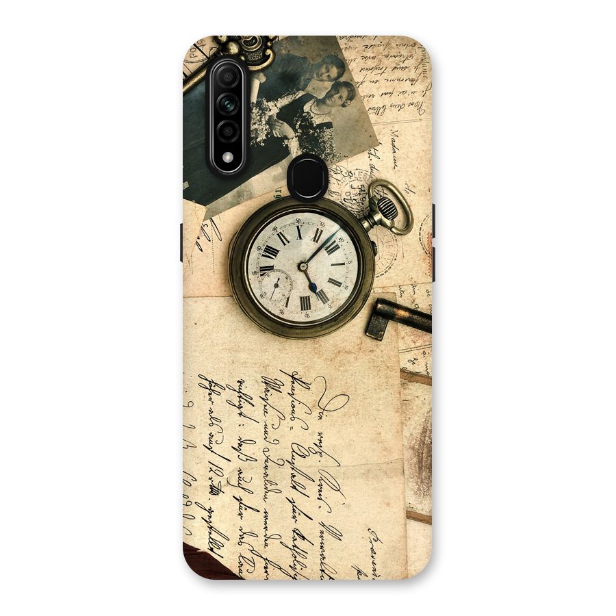 Vintage Post Cards Back Case for Oppo A31