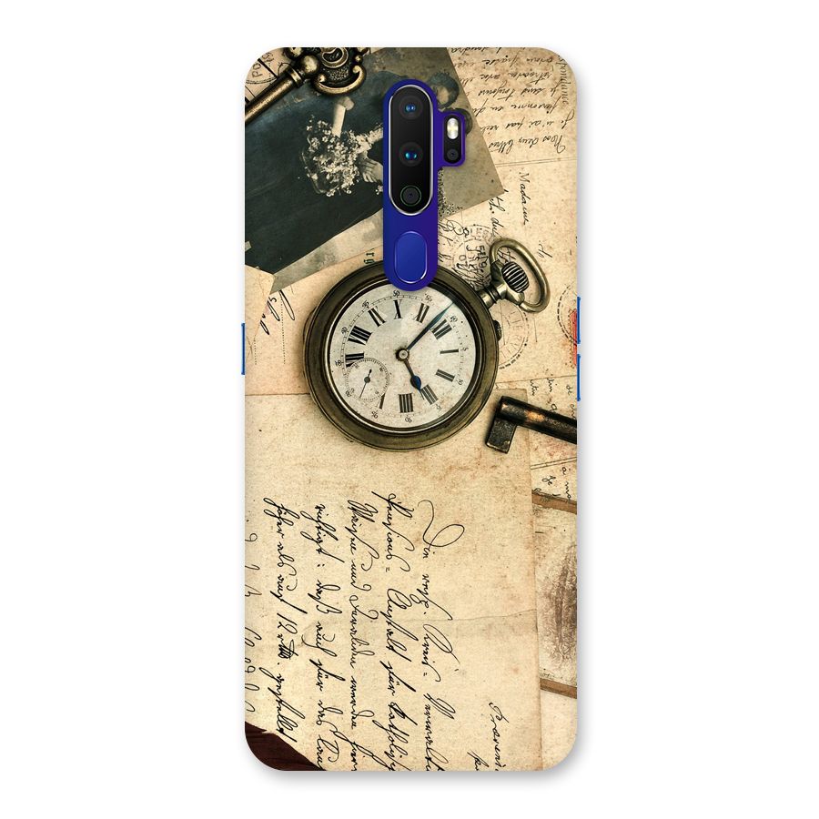 Vintage Post Cards Back Case for Oppo A9 (2020)