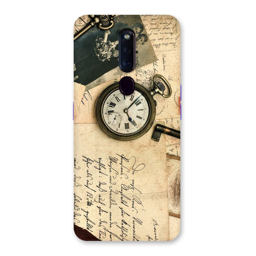 Vintage Post Cards Back Case for Oppo F11 Pro