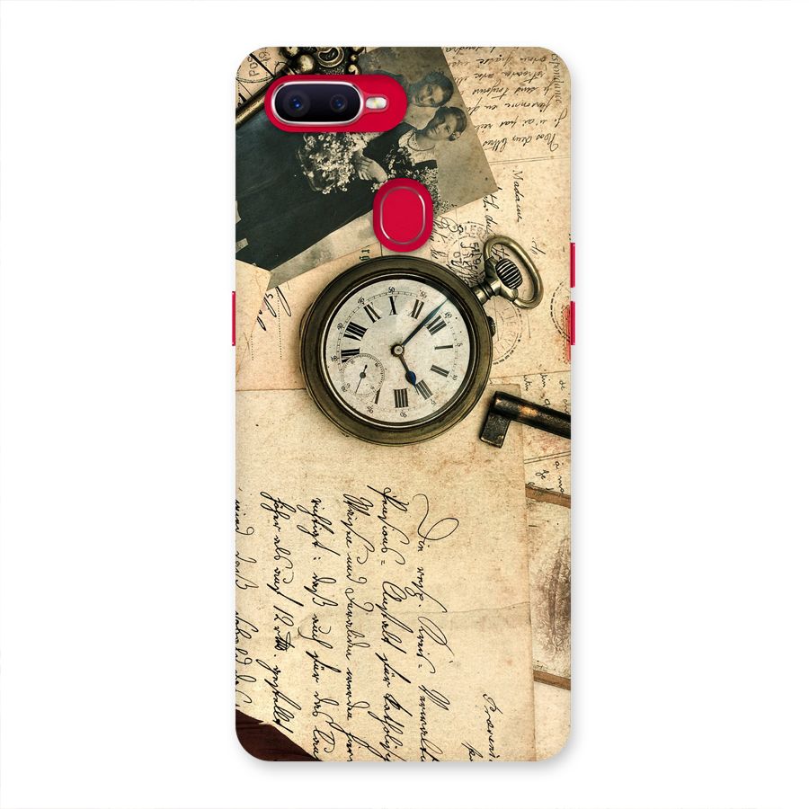 Vintage Post Cards Back Case for Oppo F9 Pro
