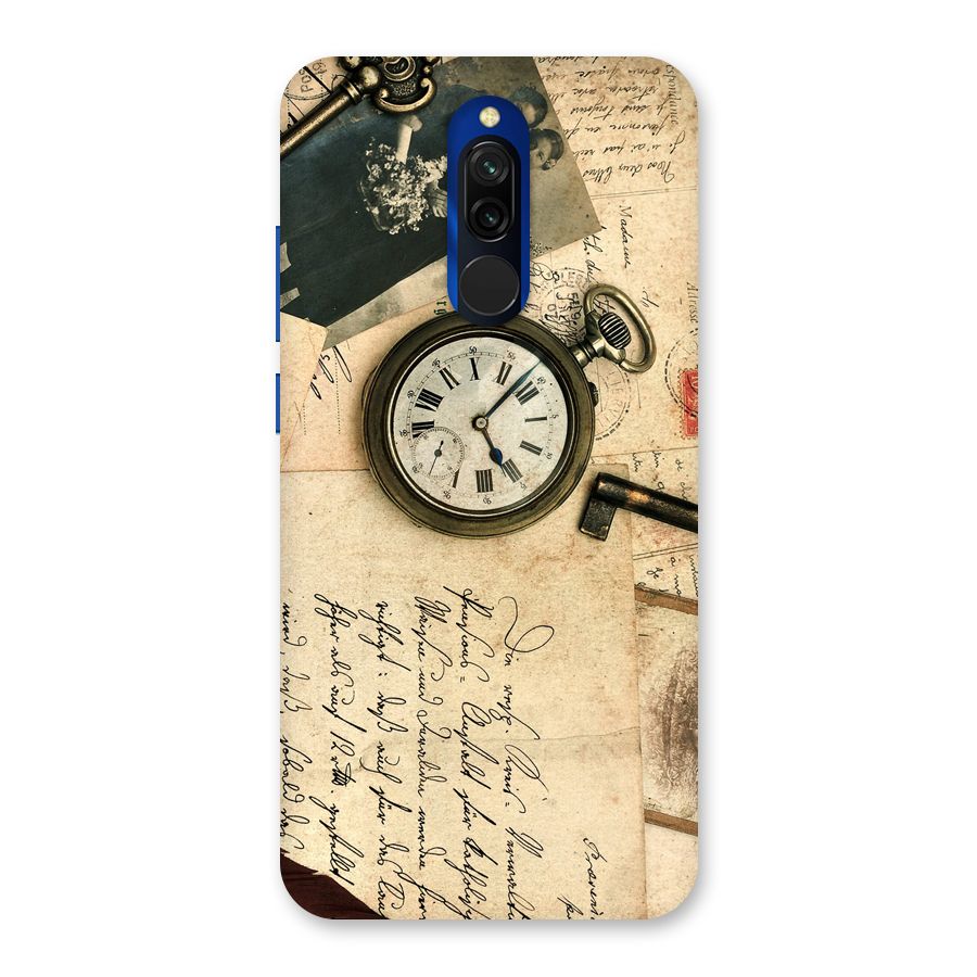 Vintage Post Cards Back Case for Redmi 8