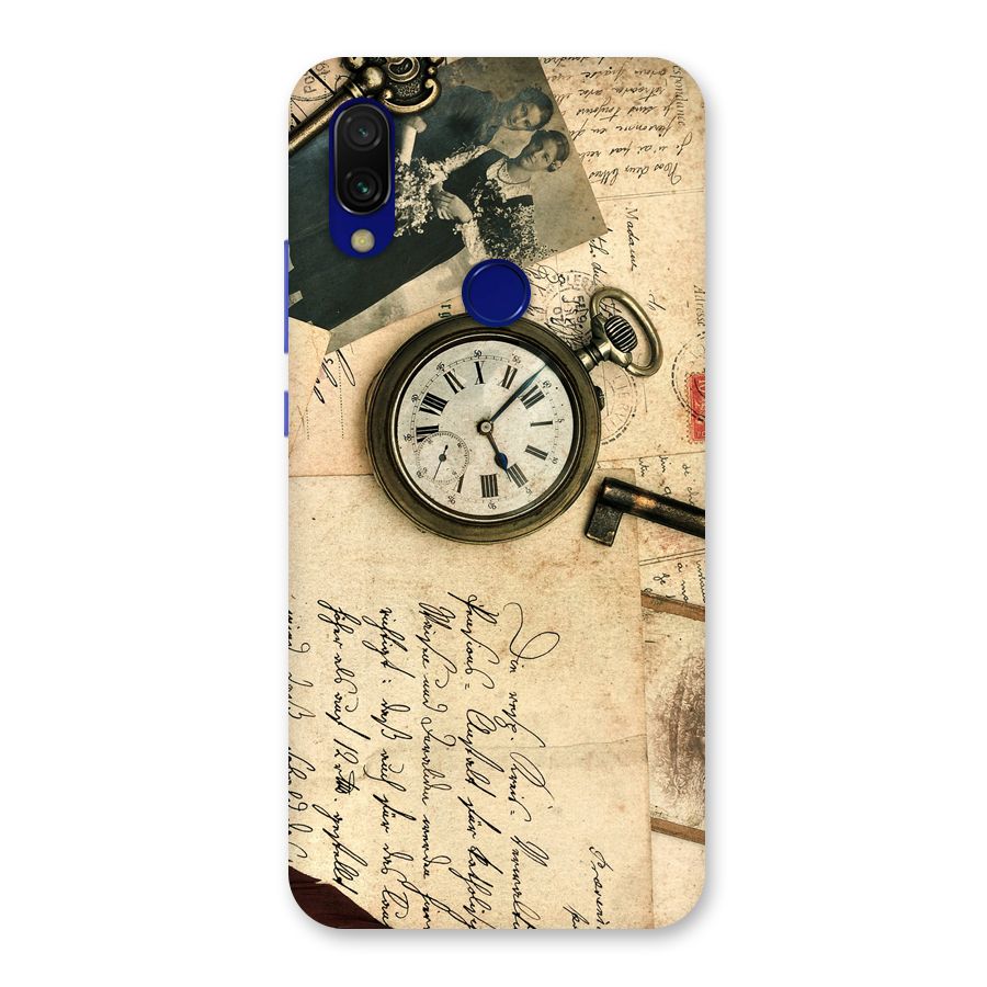 Vintage Post Cards Back Case for Redmi Y3