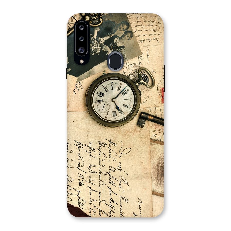 Vintage Post Cards Back Case for Samsung Galaxy A20s