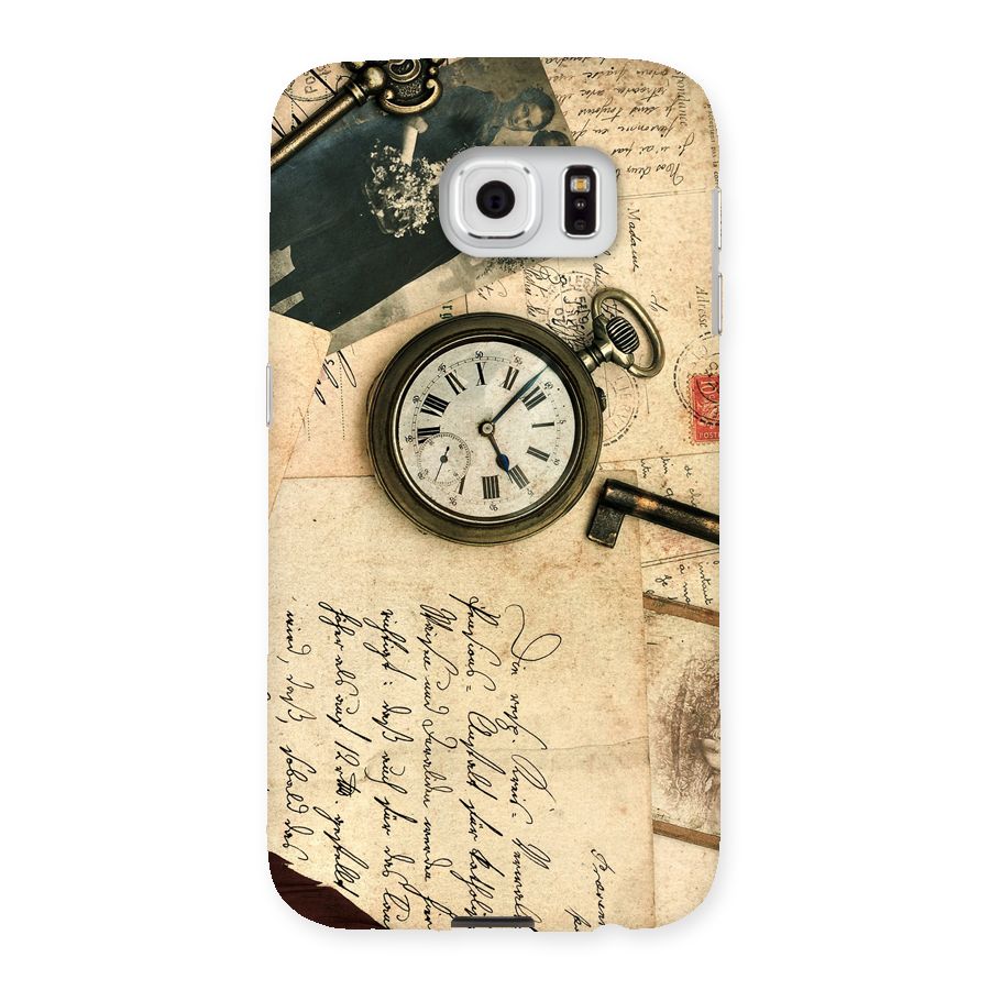 Vintage Post Cards Back Case for Samsung Galaxy S6