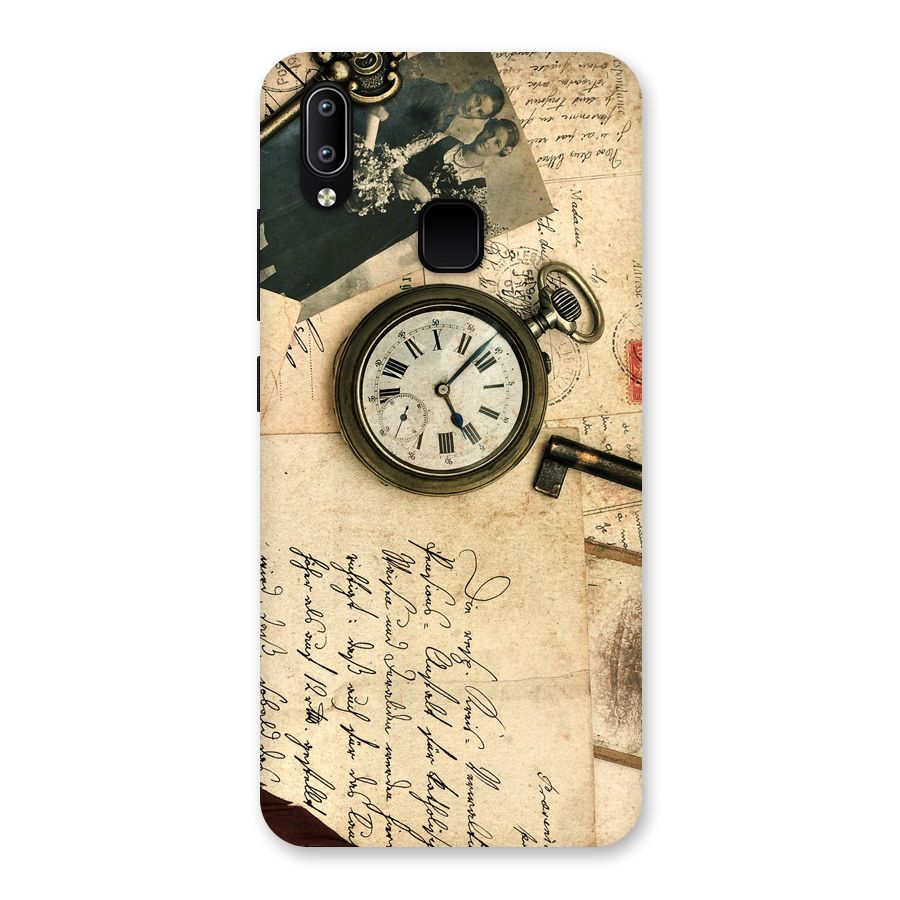 Vintage Post Cards Back Case for Vivo Y93