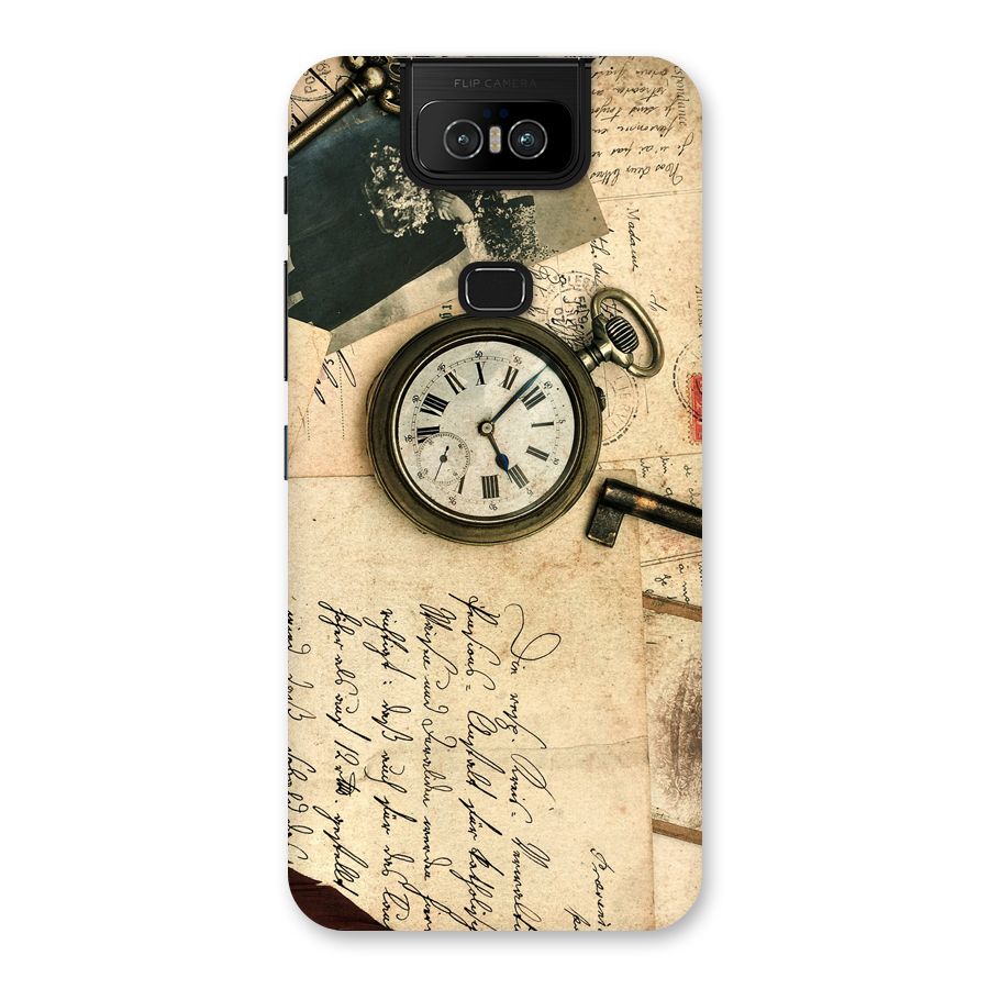 Vintage Post Cards Back Case for Zenfone 6z
