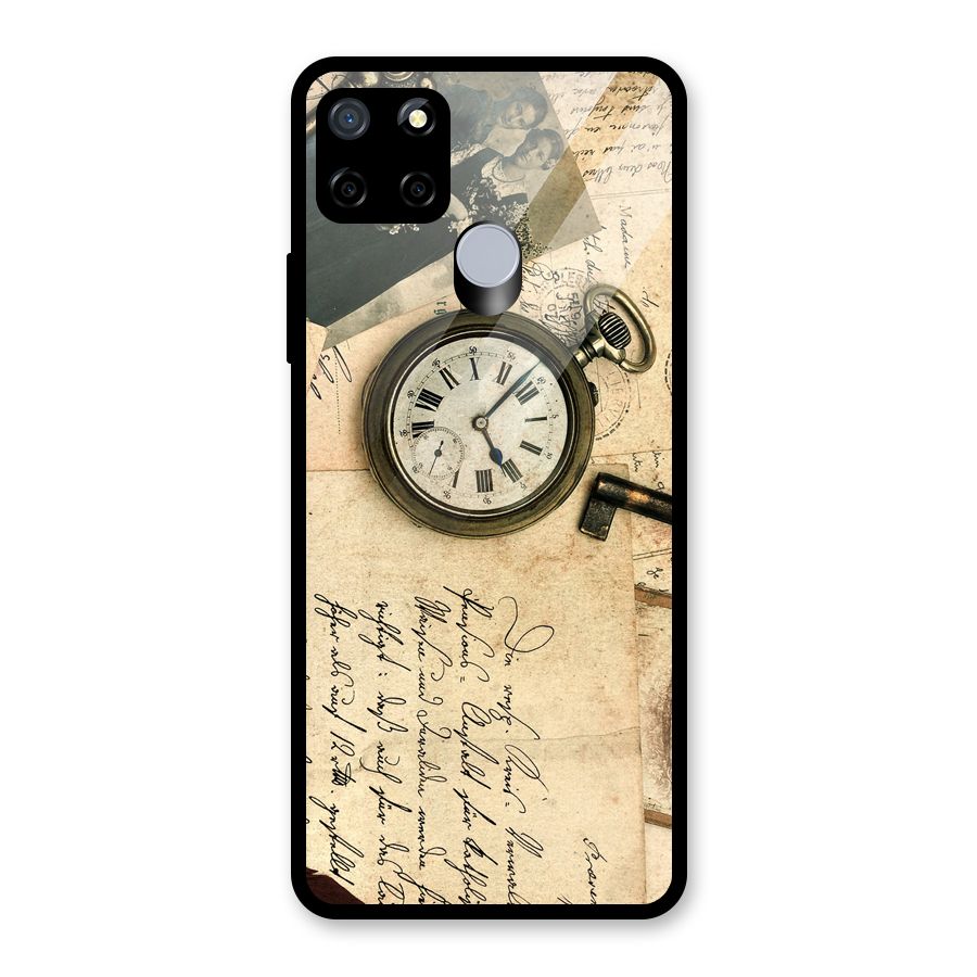 Vintage Post Cards Glass Back Case for Realme Narzo 20