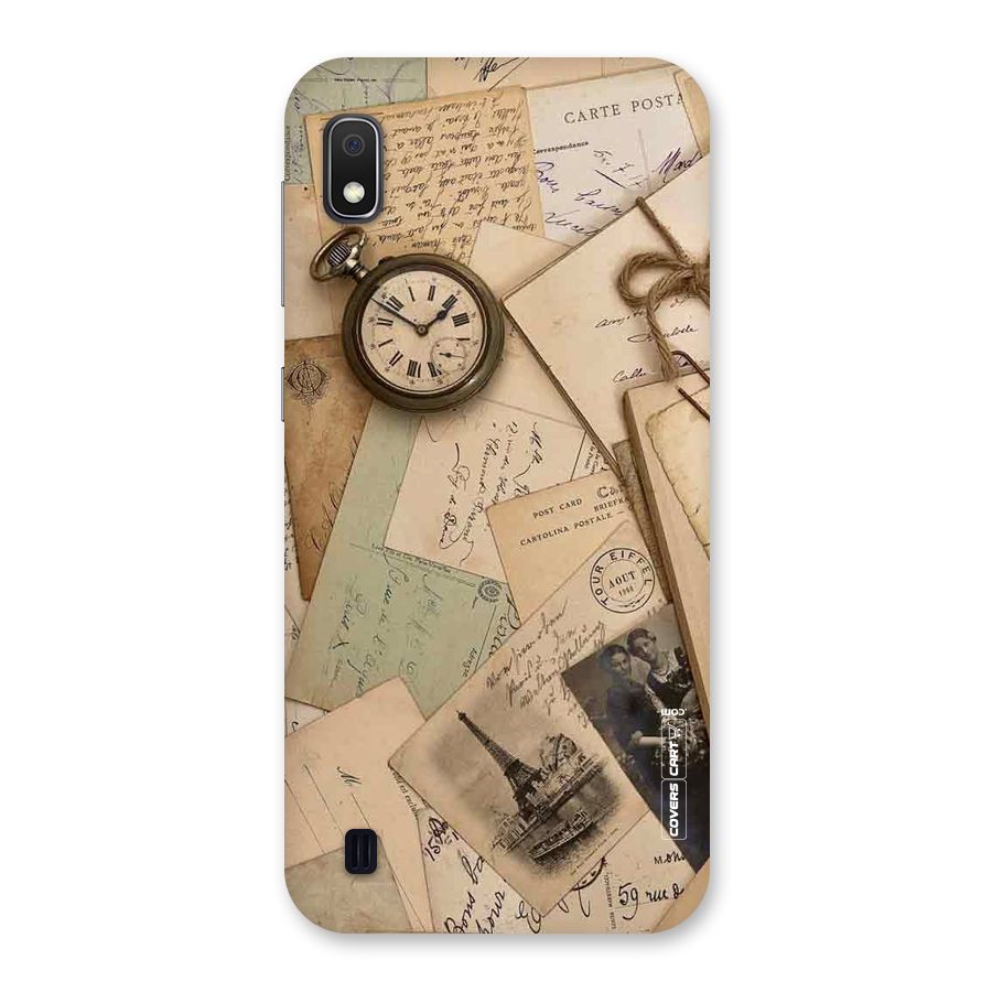 Vintage Postcards Back Case for Galaxy A10
