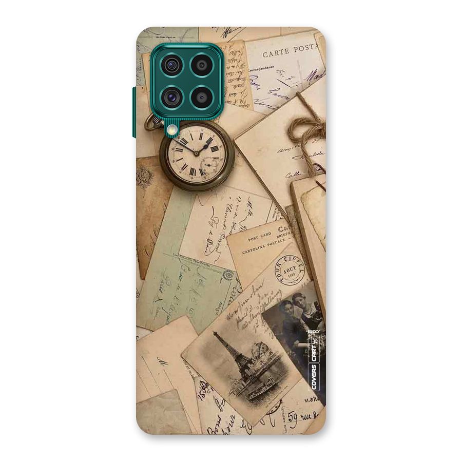 Vintage Postcards Back Case for Galaxy F62