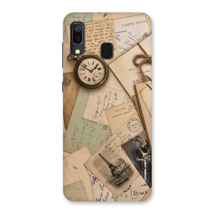 Vintage Postcards Back Case for Galaxy M10s