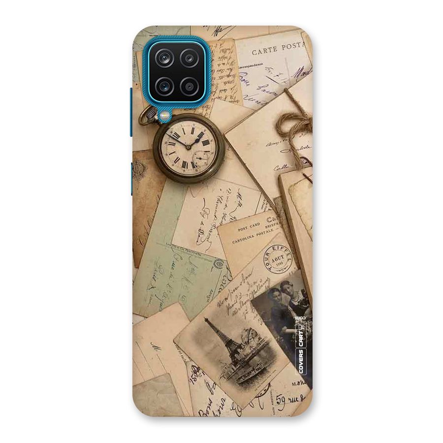 Vintage Postcards Back Case for Galaxy M12