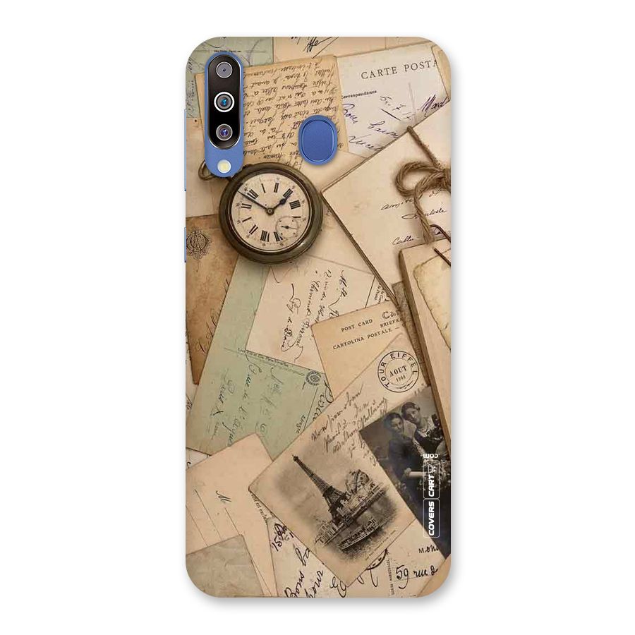 Vintage Postcards Back Case for Galaxy M30