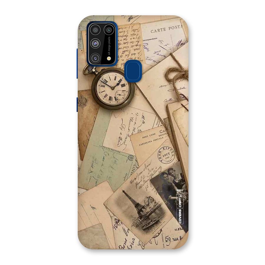 Vintage Postcards Back Case for Galaxy M31