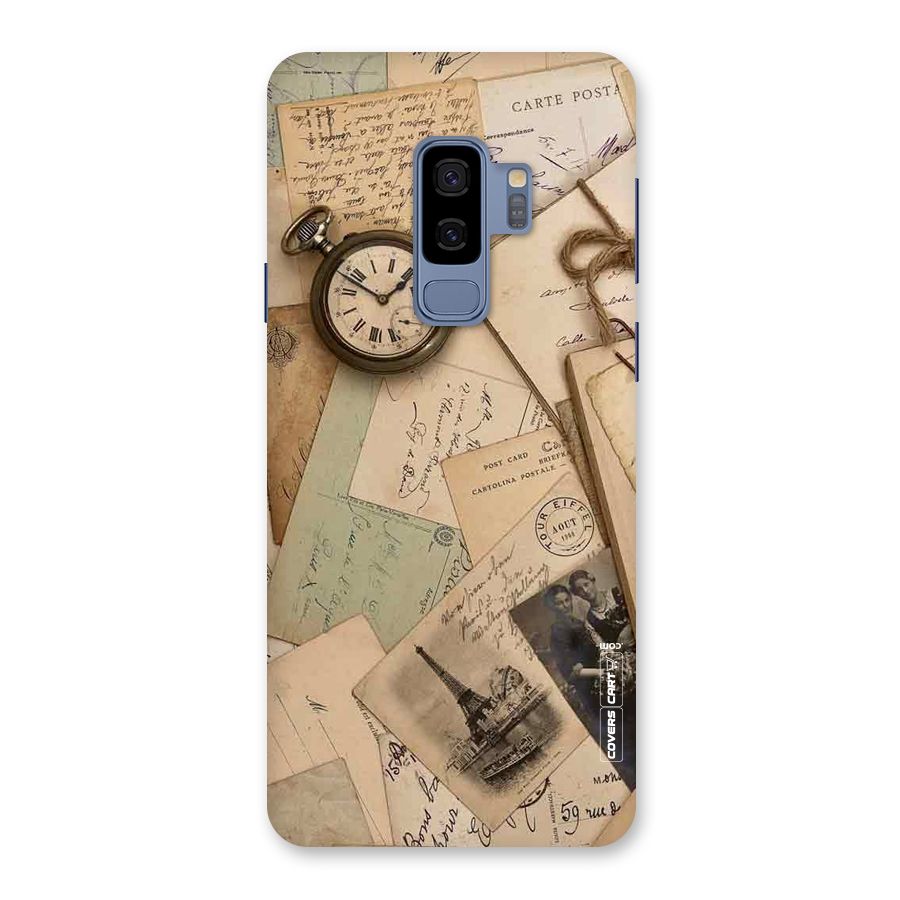 Vintage Postcards Back Case for Galaxy S9 Plus