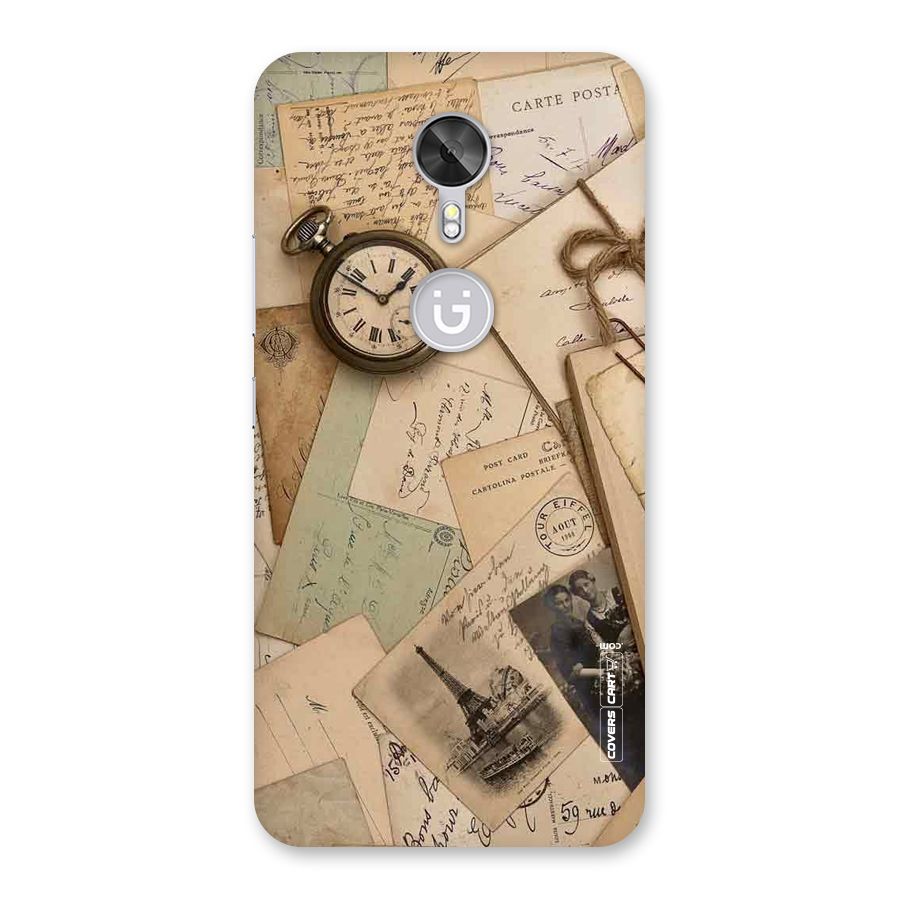 Vintage Postcards Back Case for Gionee A1