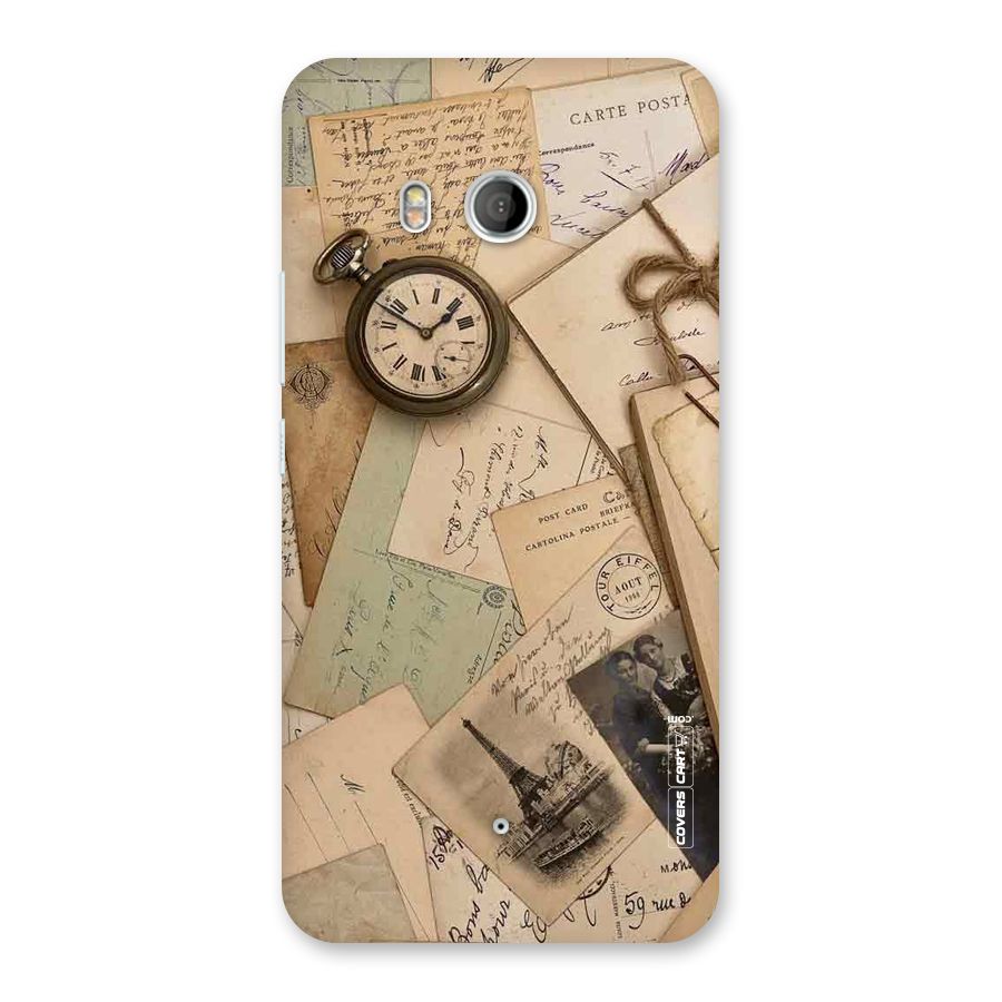 Vintage Postcards Back Case for HTC U11