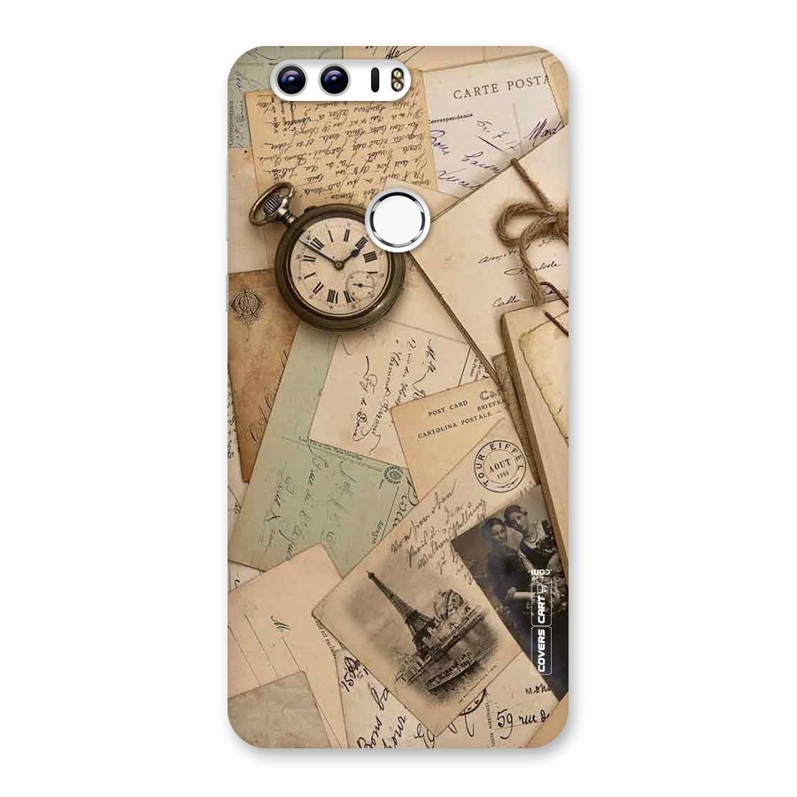 Vintage Postcards Back Case for Honor 8