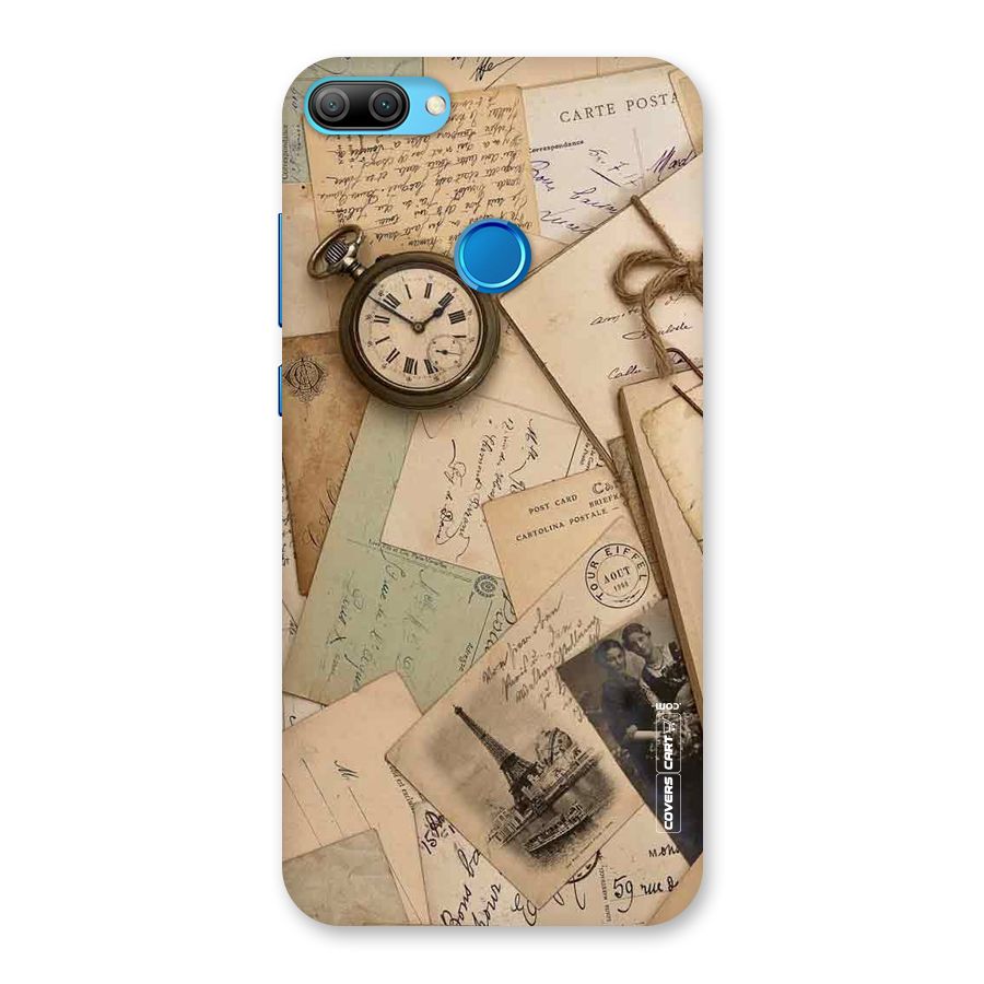 Vintage Postcards Back Case for Honor 9N