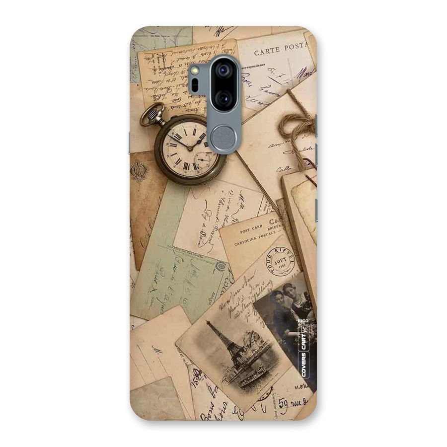 Vintage Postcards Back Case for LG G7