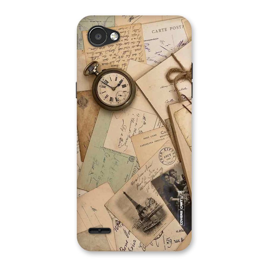 Vintage Postcards Back Case for LG Q6