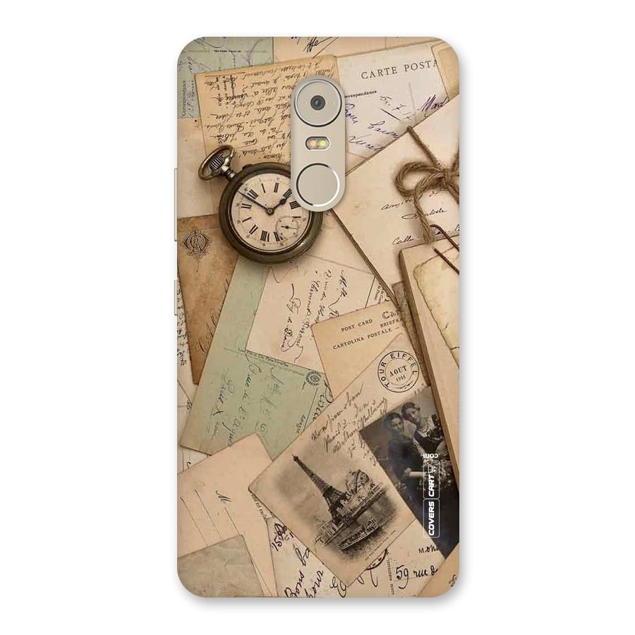 Vintage Postcards Back Case for Lenovo K6 Note