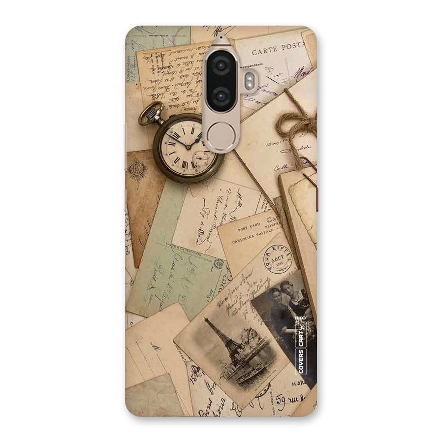Vintage Postcards Back Case for Lenovo K8 Note