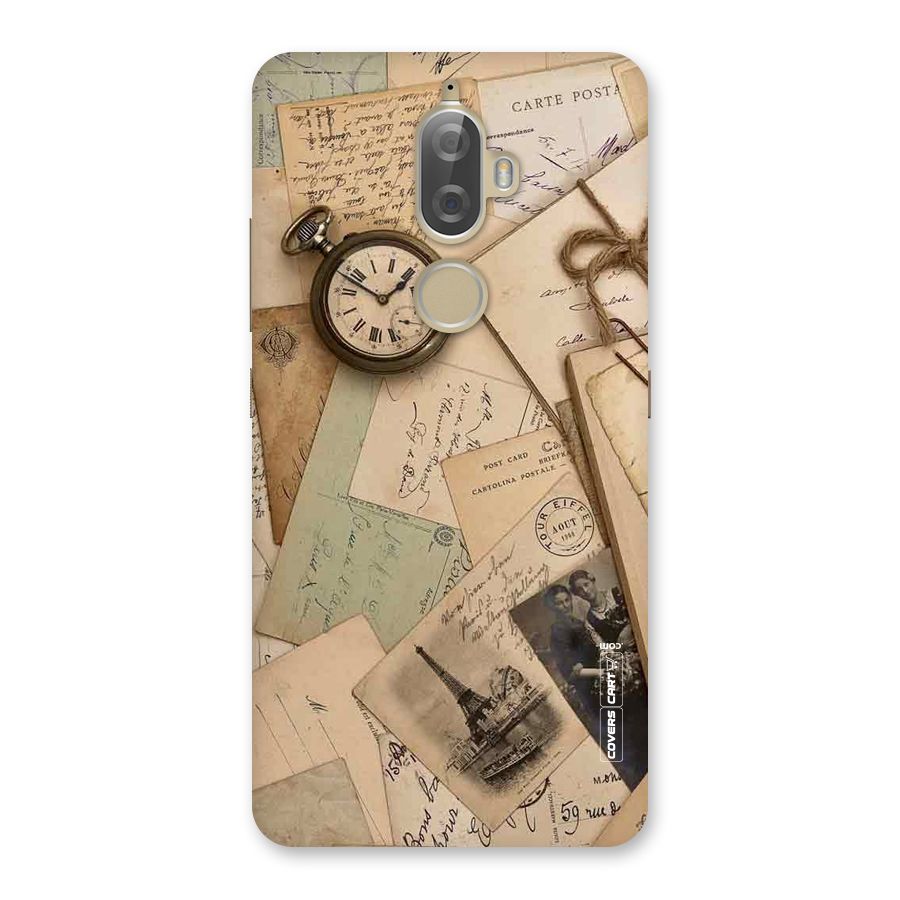 Vintage Postcards Back Case for Lenovo K8 Plus