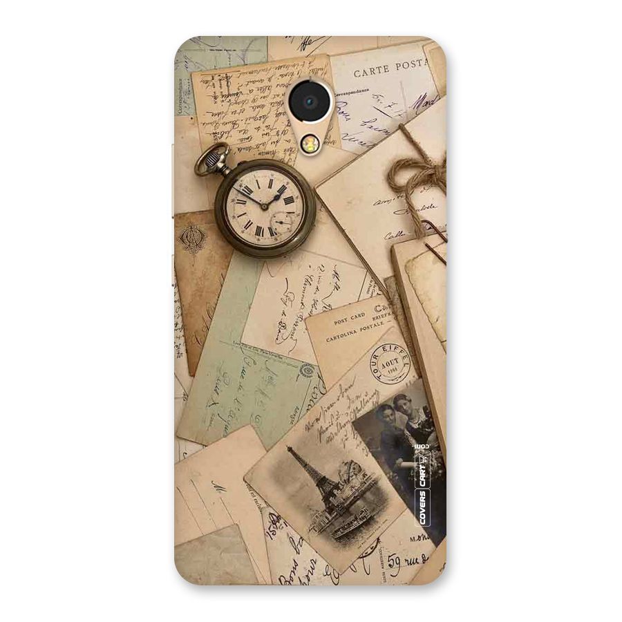 Vintage Postcards Back Case for Lenovo P2