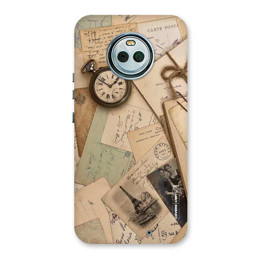Vintage Postcards Back Case for Moto X4