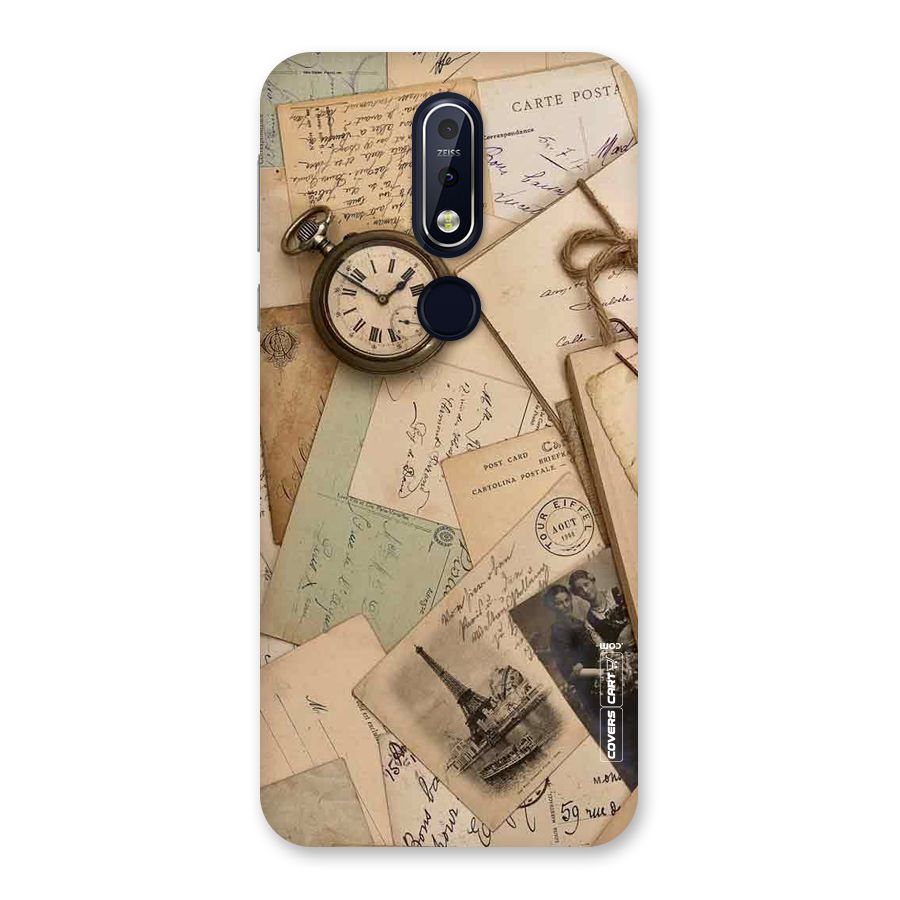 Vintage Postcards Back Case for Nokia 7.1