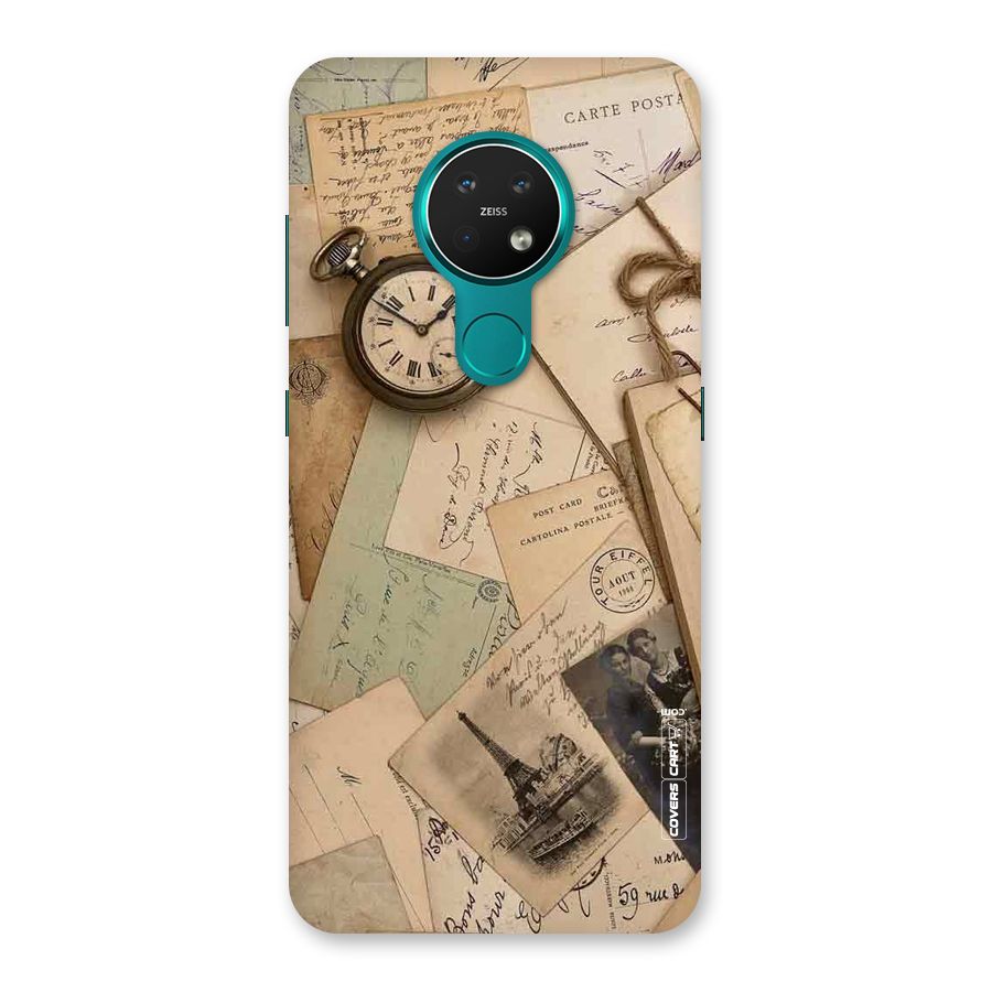 Vintage Postcards Back Case for Nokia 7.2