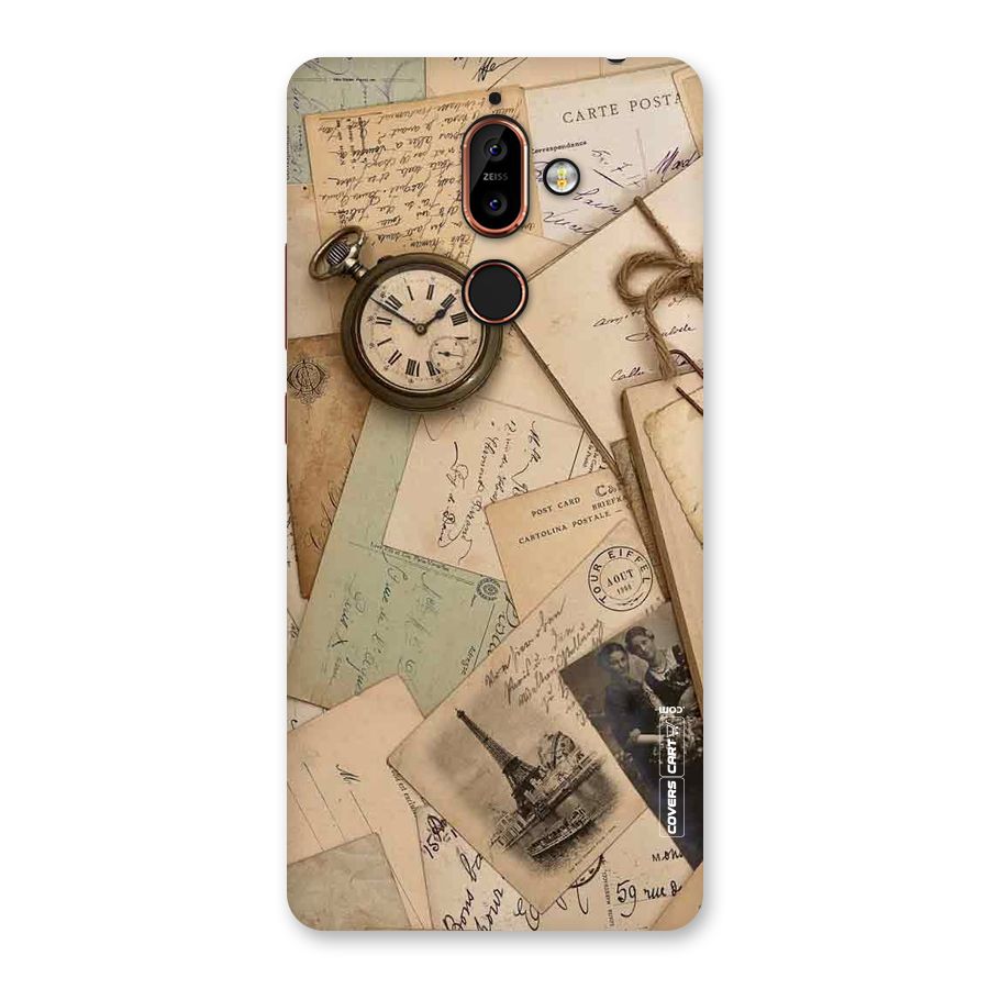 Vintage Postcards Back Case for Nokia 7 Plus