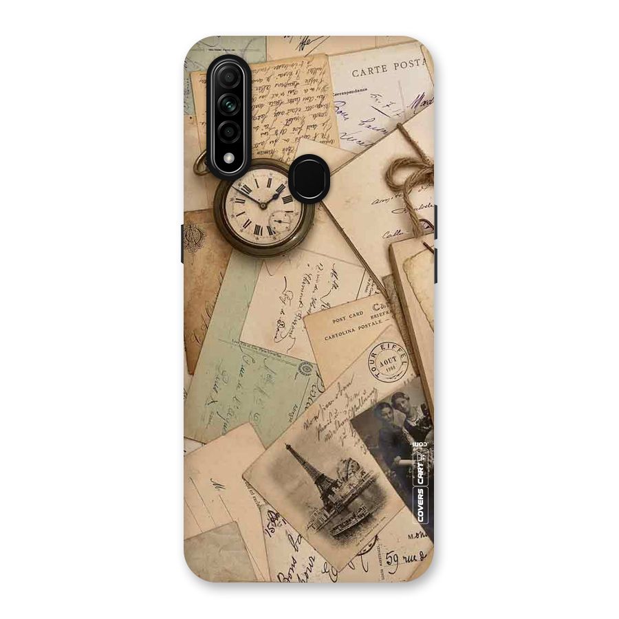 Vintage Postcards Back Case for Oppo A31