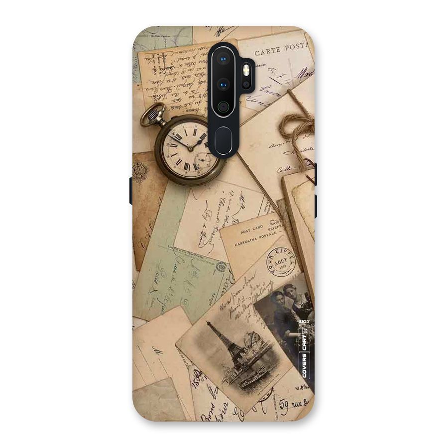 Vintage Postcards Back Case for Oppo A5 (2020)