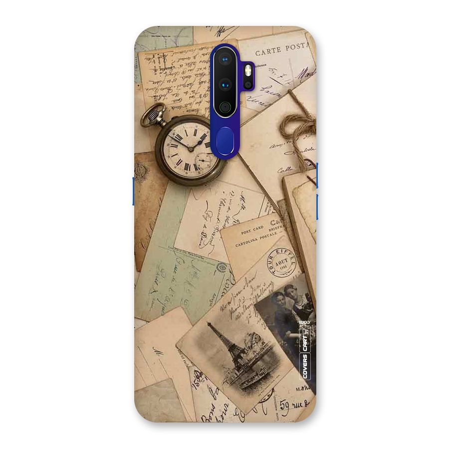 Vintage Postcards Back Case for Oppo A9 (2020)